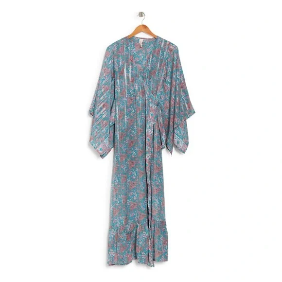 RAGA DRESS KASSIE WRAP DRESS KIMONO SIZE M - Picture 3 of 12